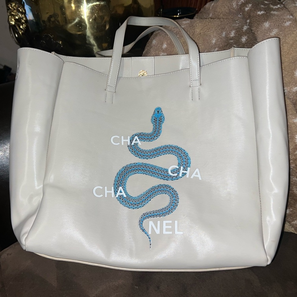 Cha Cha Cha Nel" tote bag by Los Angeles Trading Company aka LA/TC